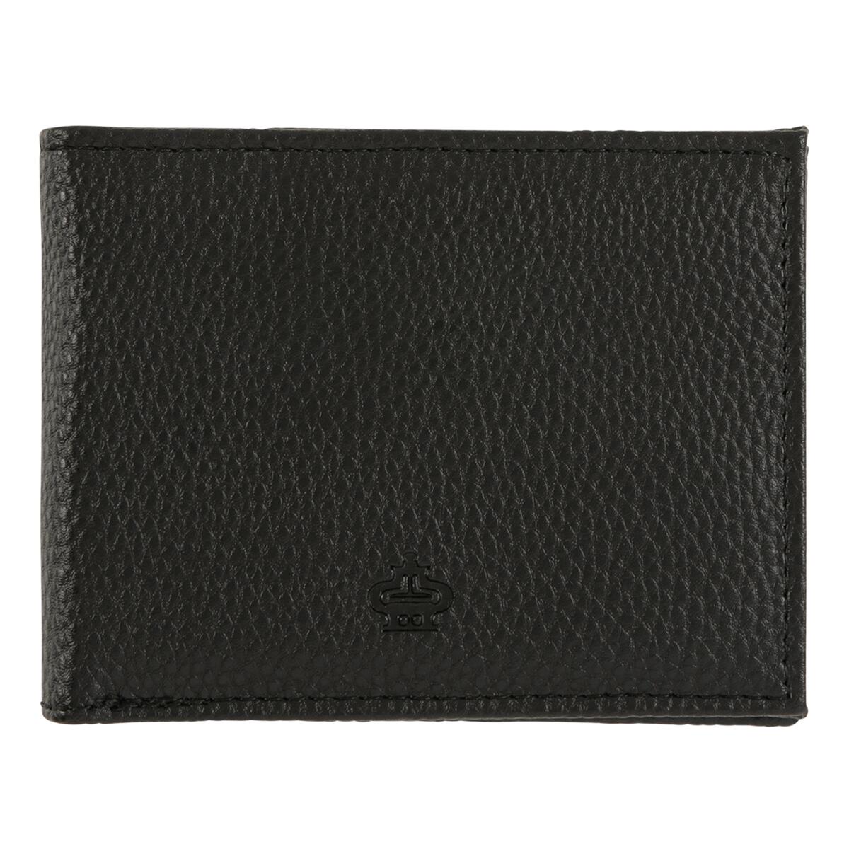 Portefeuille plat Noir 1