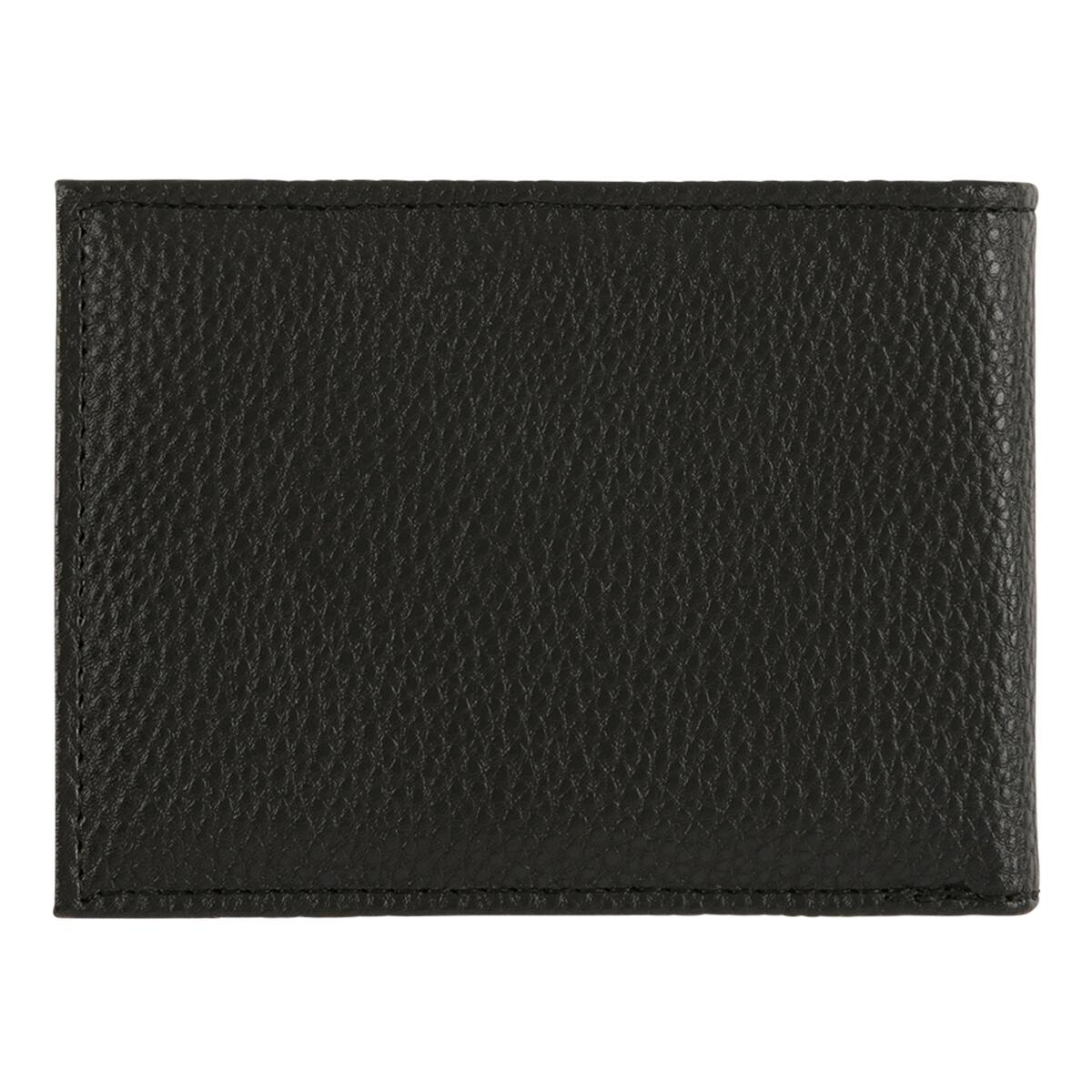 Portefeuille plat Noir 3