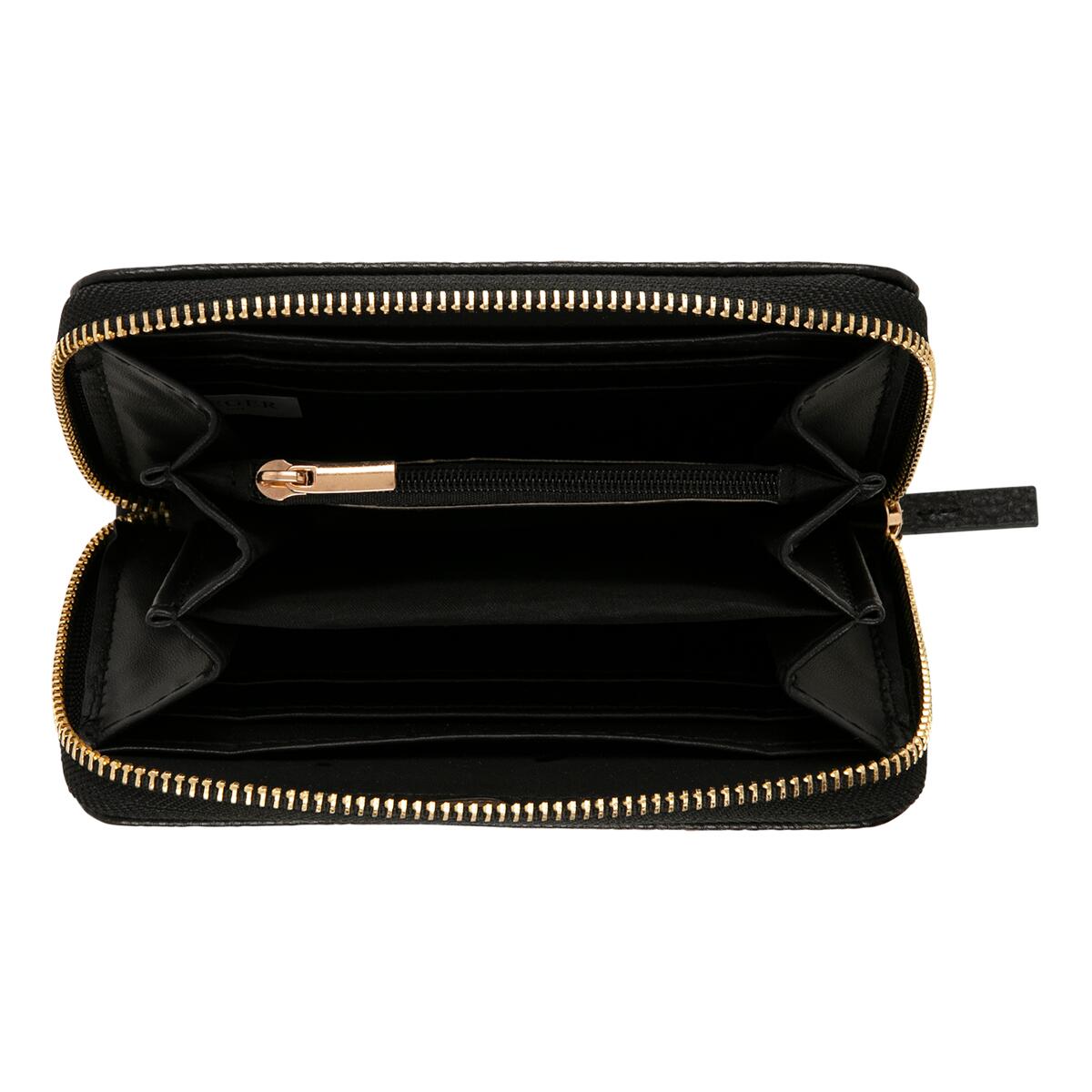 Portefeuille à motifs Noir 2