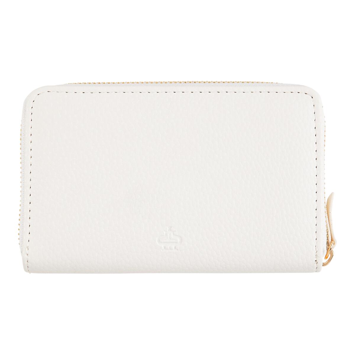 Portefeuille à motifs Ivoire cœur 3