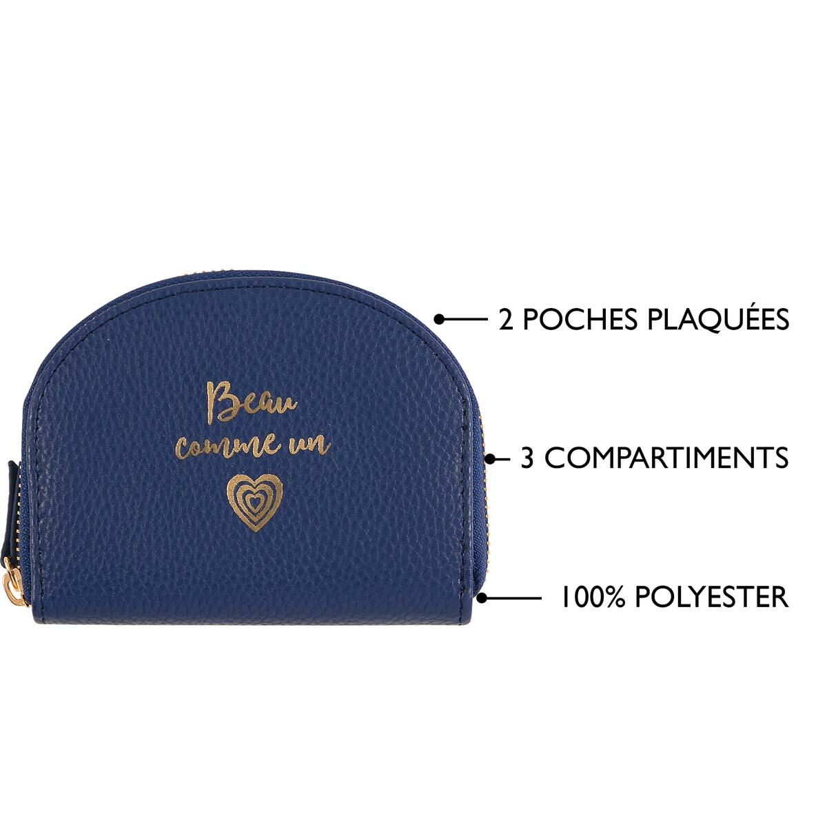 Porte-monnaie à message Beau comme un <3 4