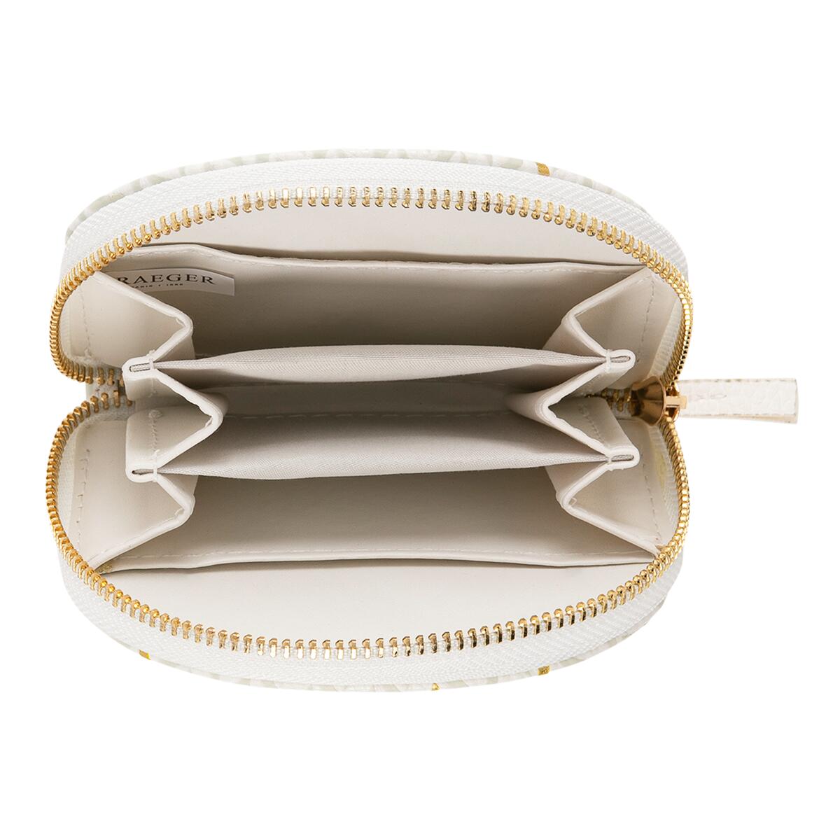 Porte-monnaie à motif Blanc graphique 2