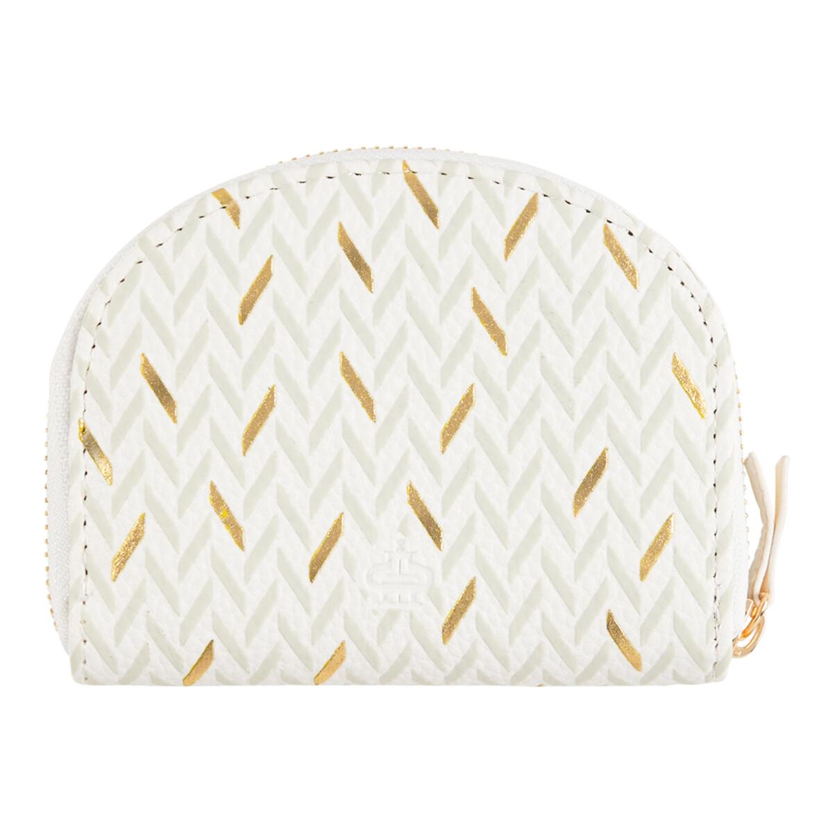 Porte-monnaie à motif Blanc graphique 3
