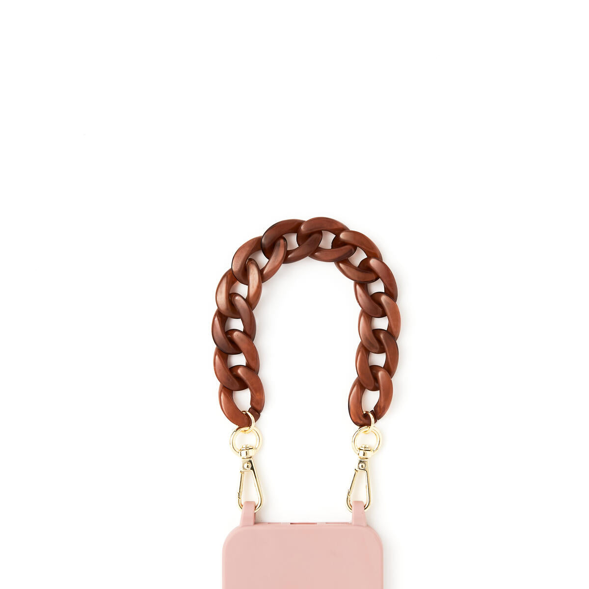 Dragonne Téléphone Marron 3