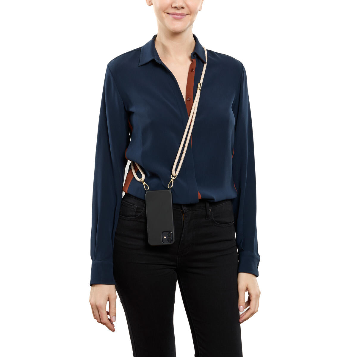 Cordon Téléphone Beige 4