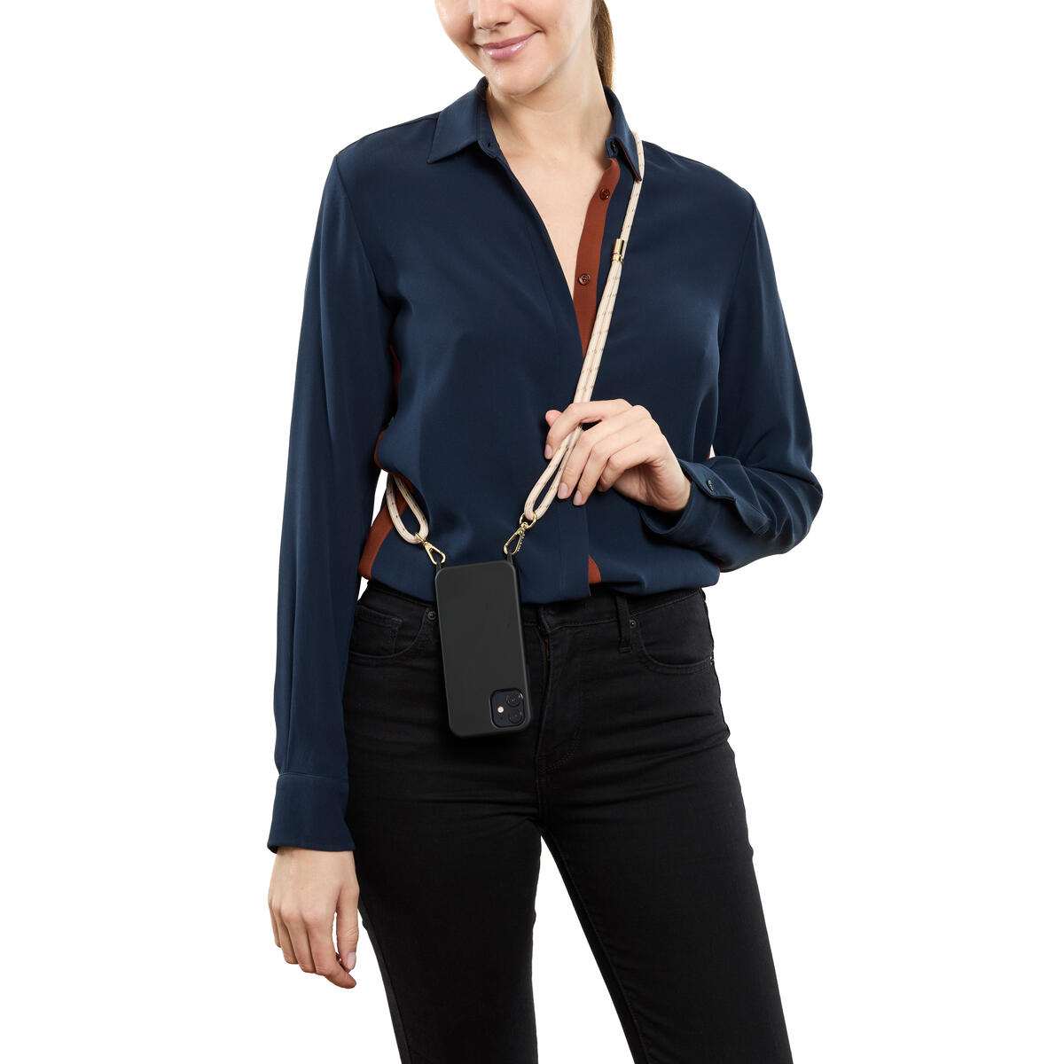 Cordon Téléphone Beige 5