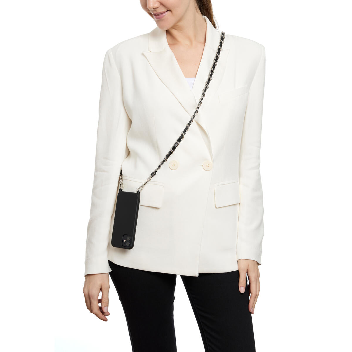 Chaîne Téléphone dorée Argent 5