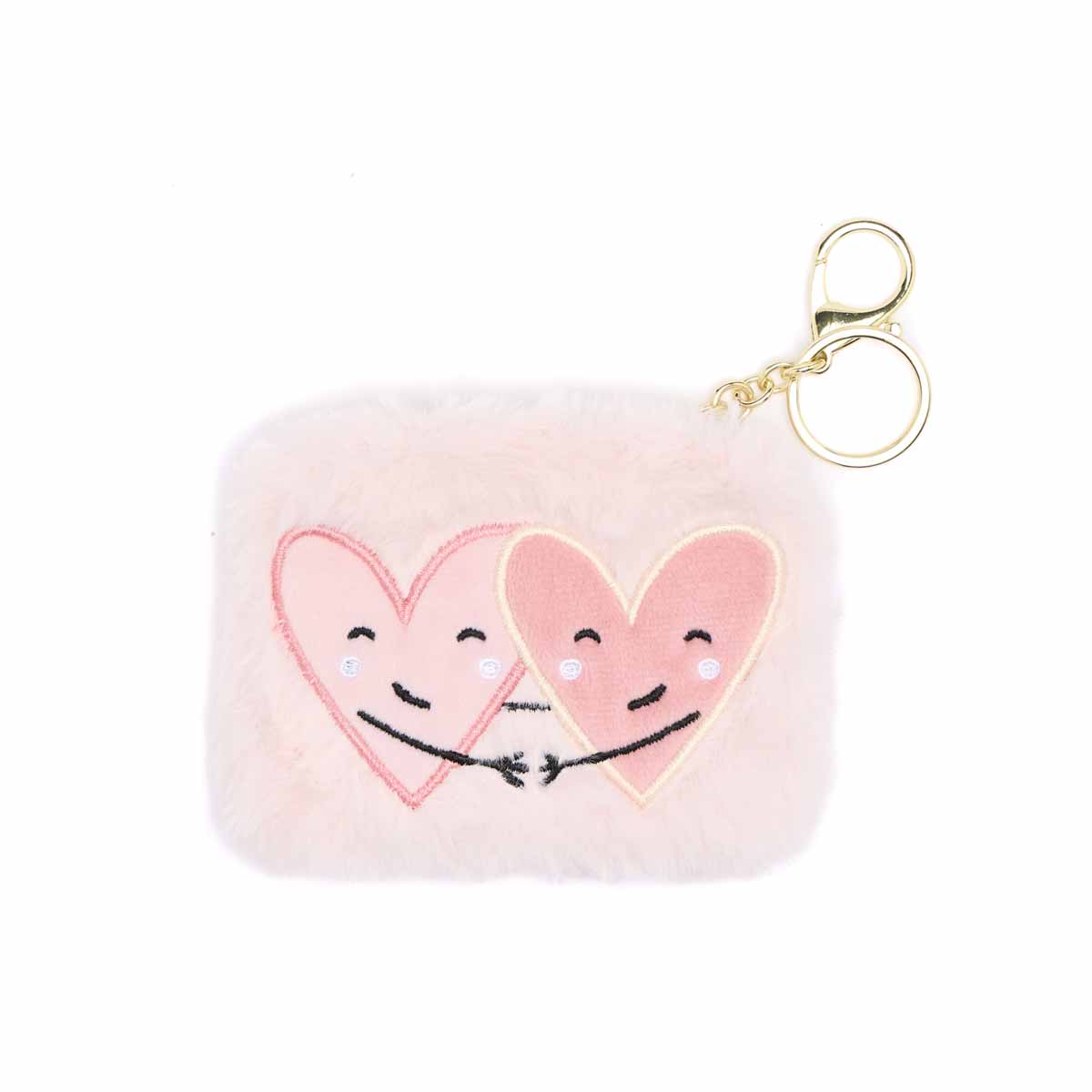 Porte-Monnaie Cocooning en fausse Fourrure - Plusieurs Motifs