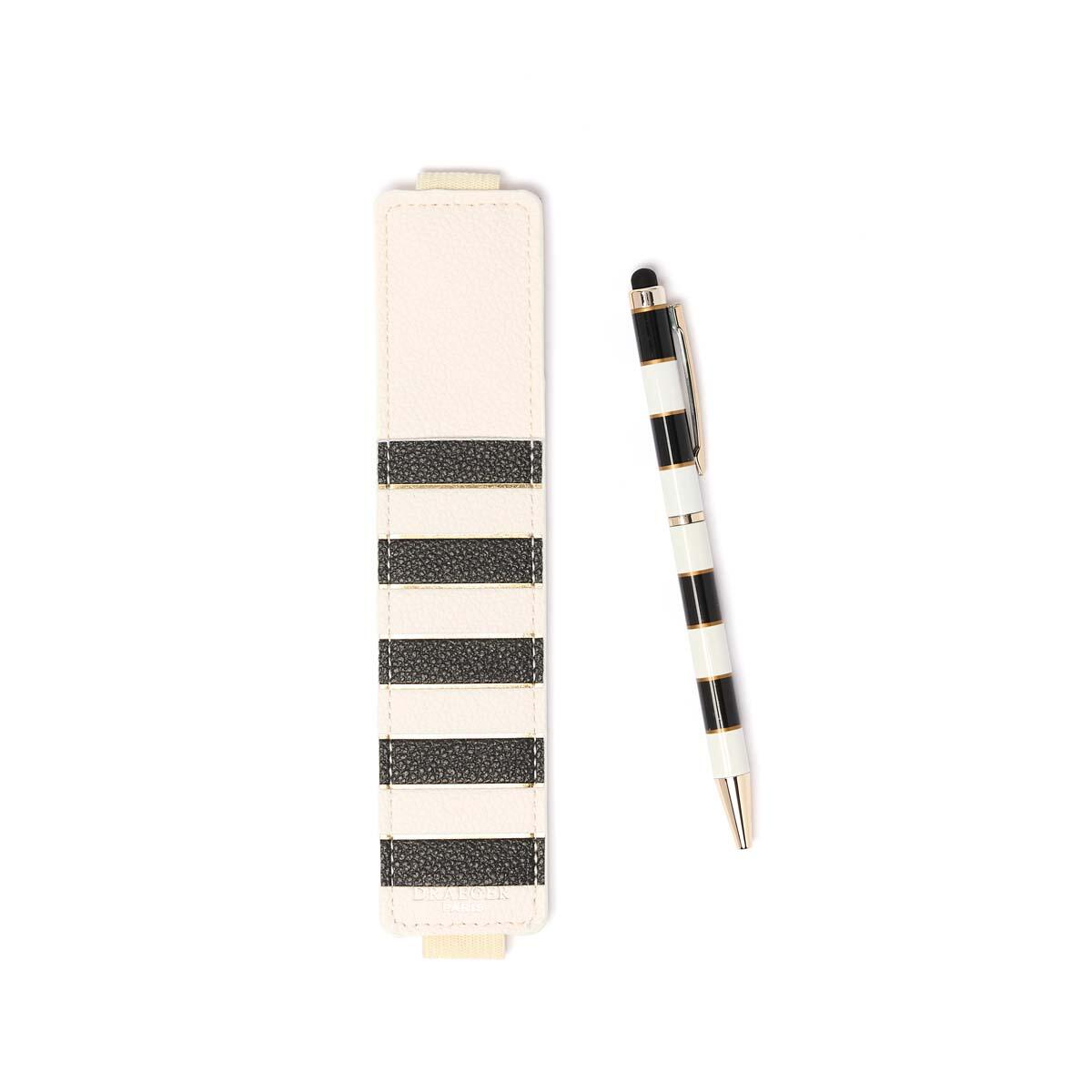Stylo Tactile avec Etui Office Chic - Plusieurs Motifs