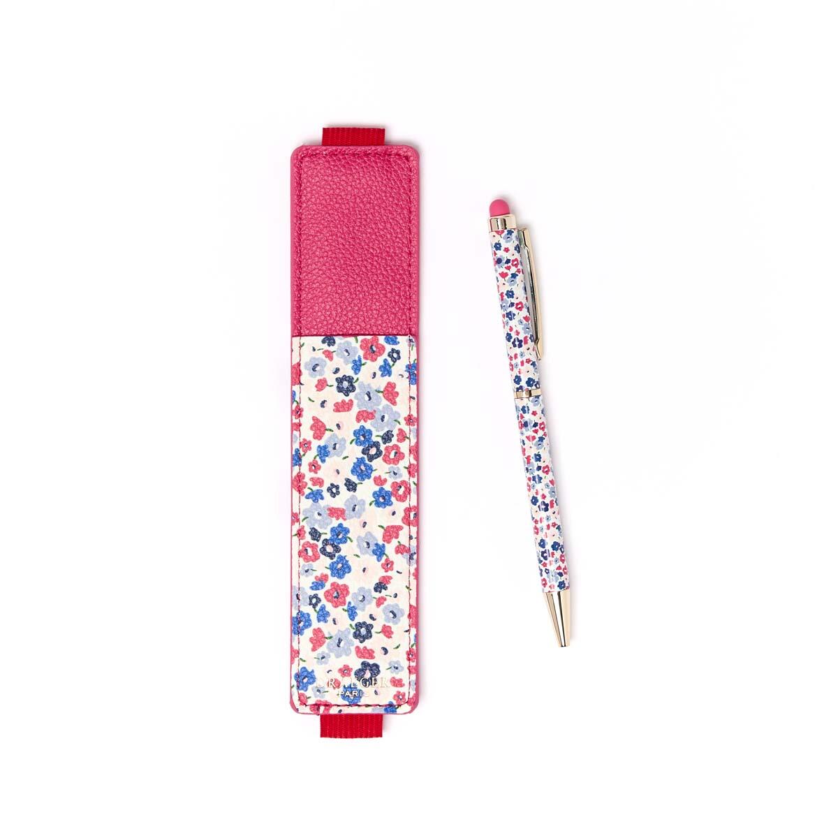 Stylo Tactile avec Etui Office Chic - Plusieurs Motifs