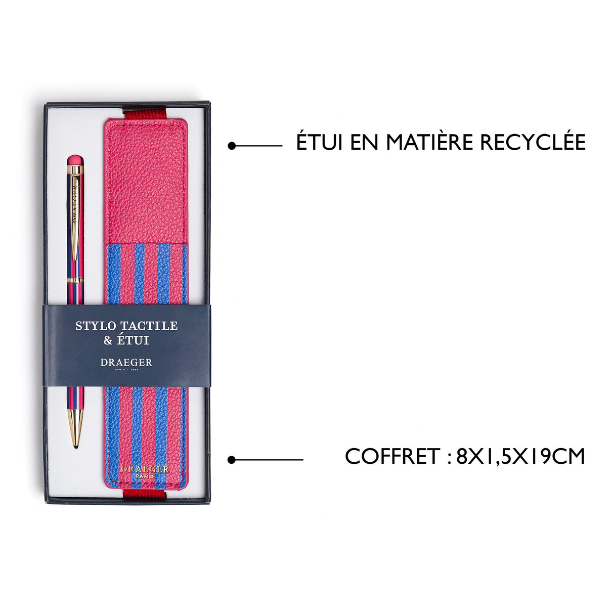 Lápiz táctil con estuche Office Chic: varios diseños