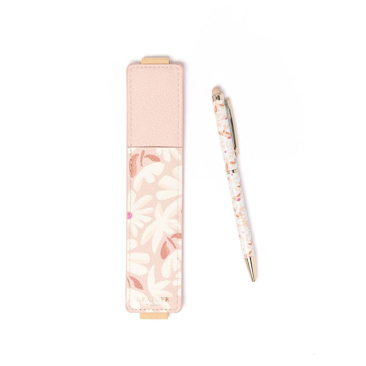 Stylo Tactile avec Etui Office Chic - Plusieurs Motifs