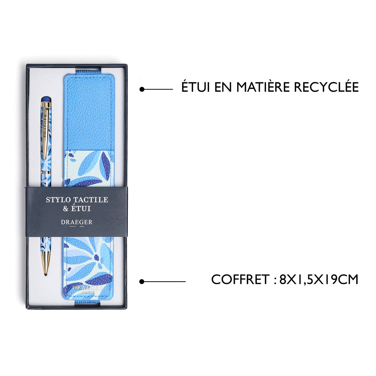 Lápiz táctil con estuche Office Chic: varios diseños