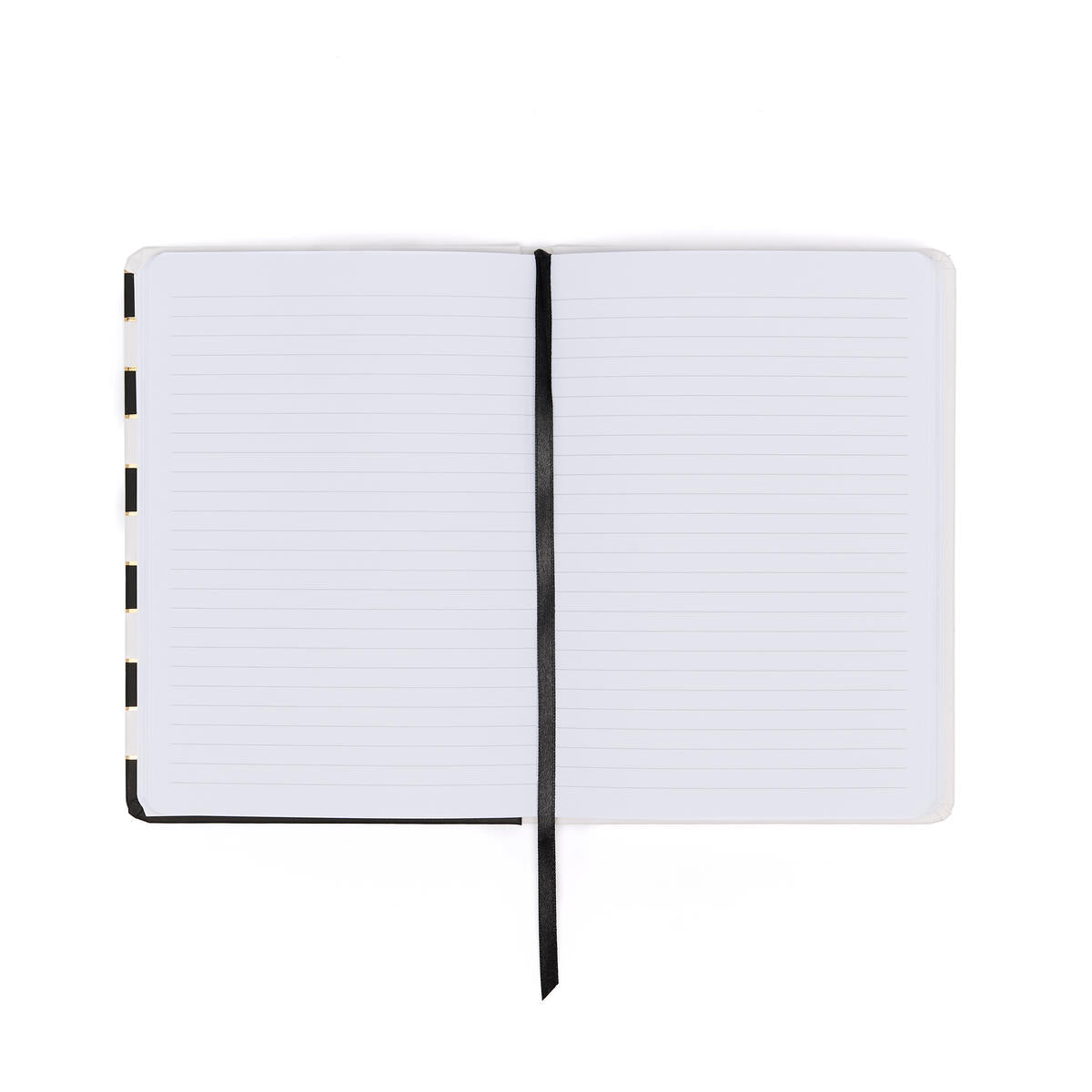 Carnet de notes A5 Office Chic Rayures noir 2