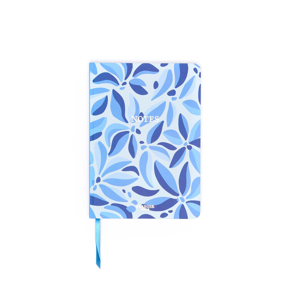 Carnet de notes A5 Office Chic Fleurs bleu 1