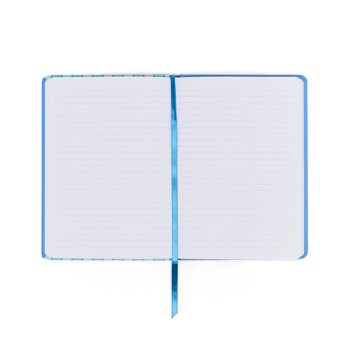 Carnet de notes A5 Office Chic Rayures turquoise 2