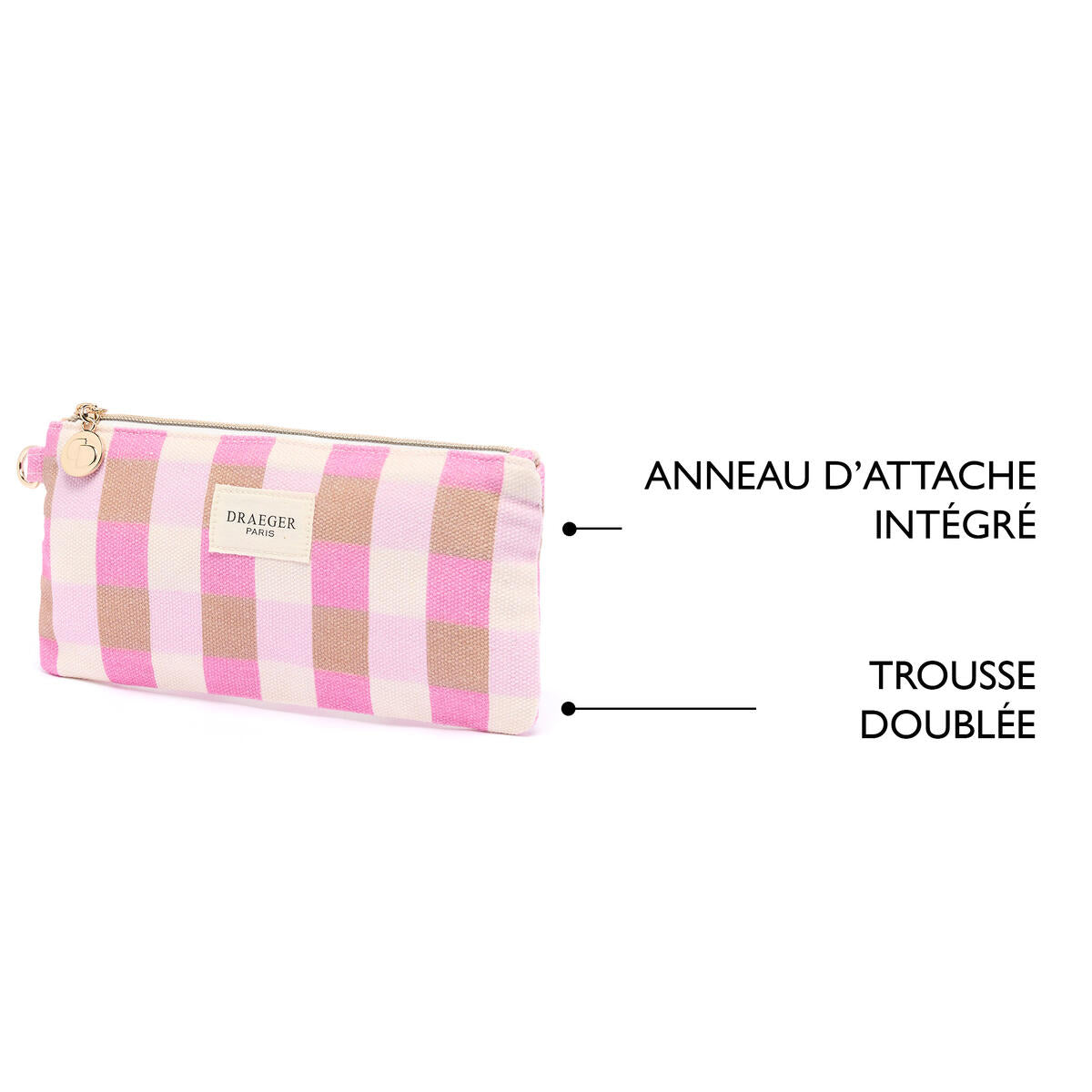 Estuche de lápices de algodón Office Chic - Múltiples estampados