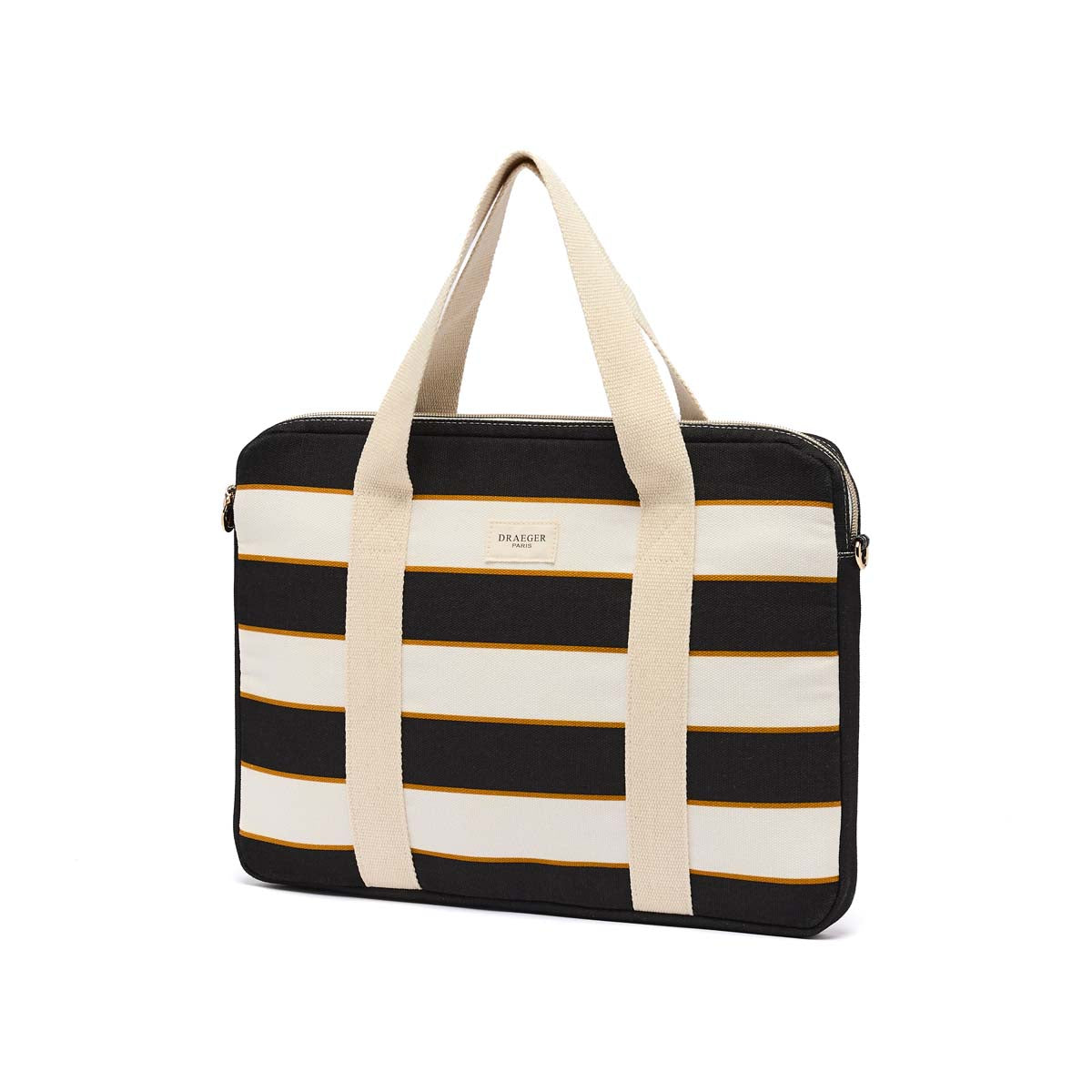 Sac Ordinateur Office Chic Rayures Noir 02