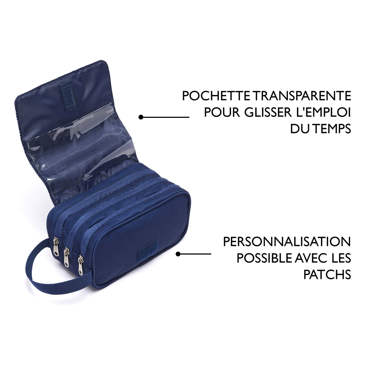 Estuche Infantil Triple con Solapa - Varios Estampados