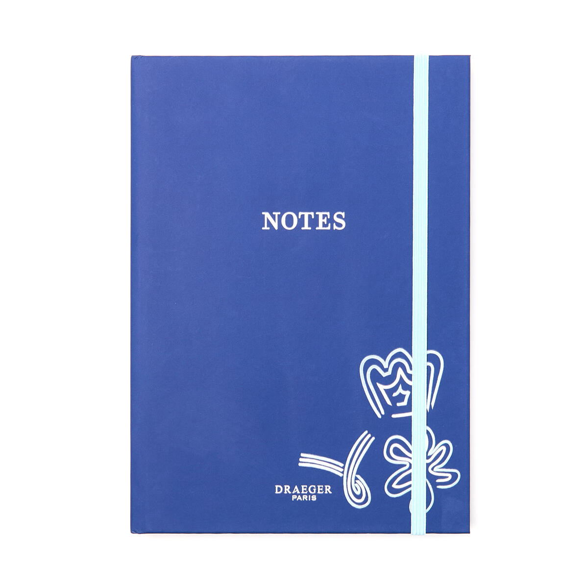 Libreta Office Chic A5 - Flores negras