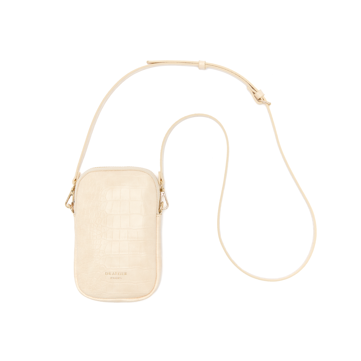 Pochette de téléphone croco