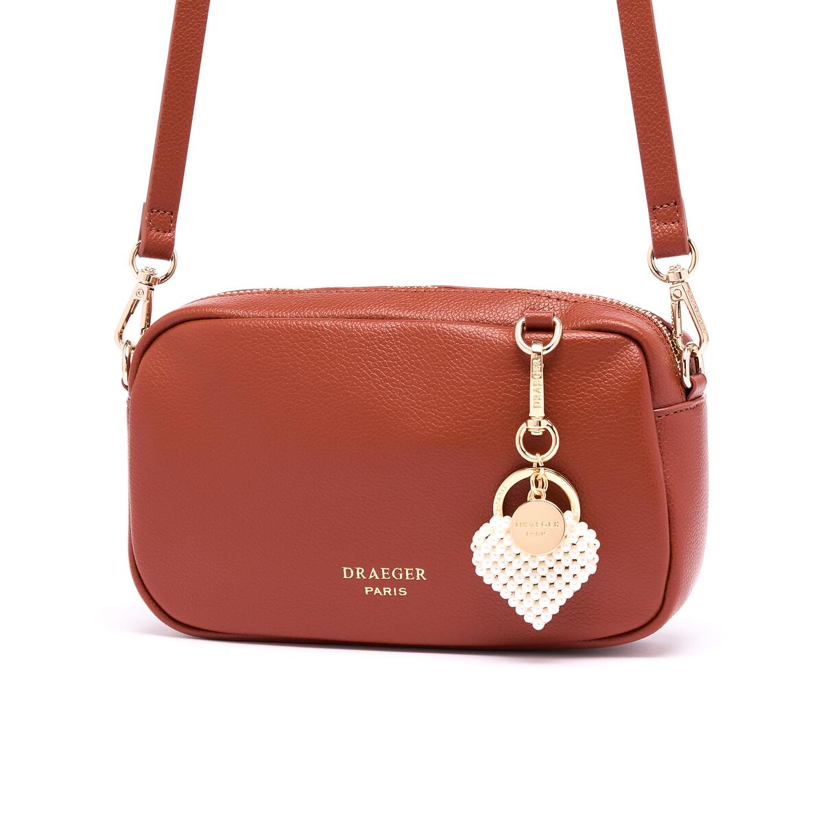 Charms Dorés Cœur Perles 2