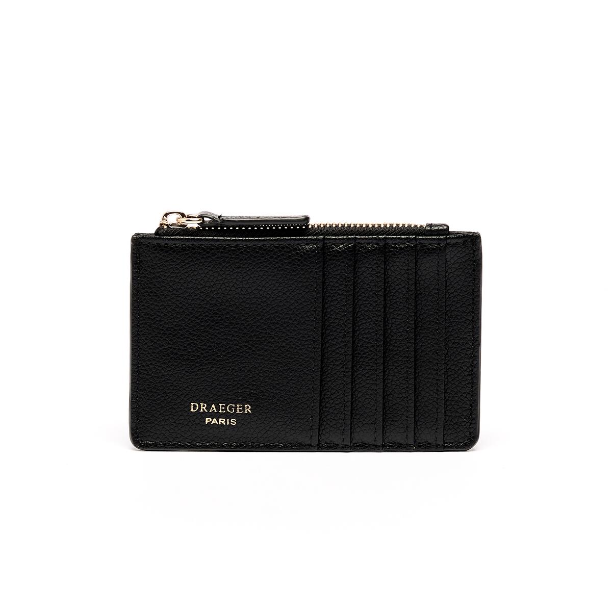 Porte-Cartes Zippé Noir 1