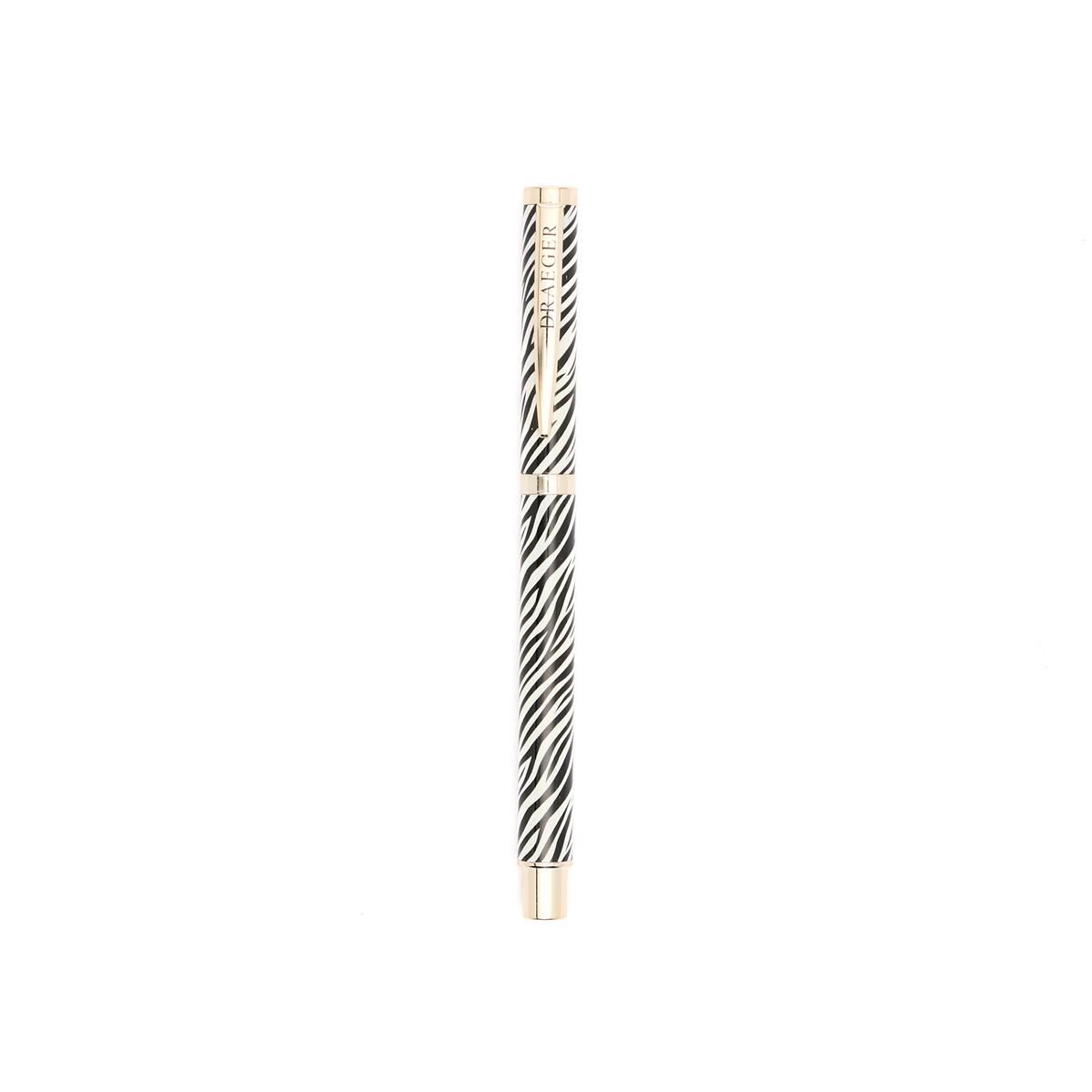 Stylo Rechargeable à Motifs Zèbre 2