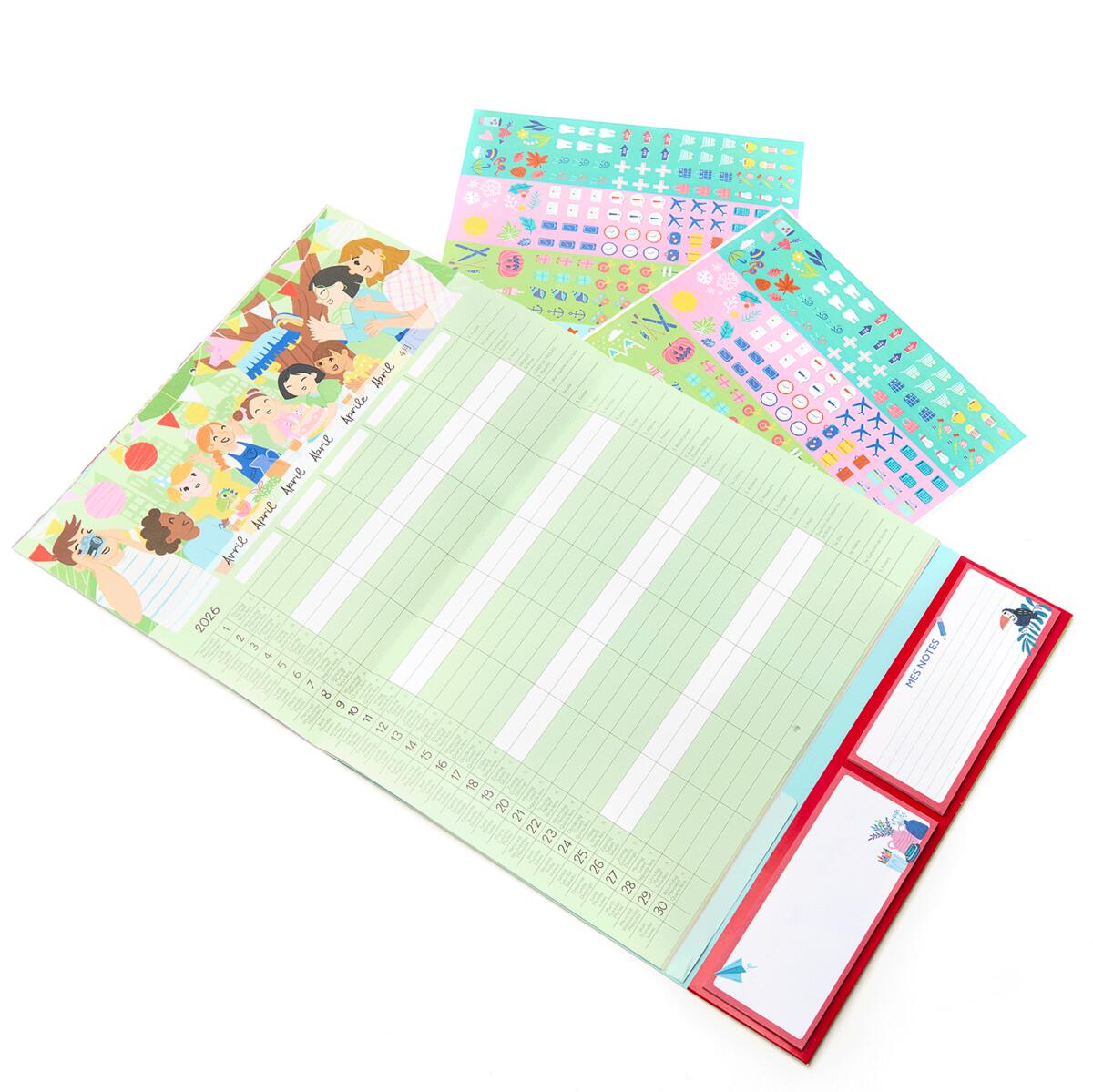 Calendrier familial 2025-2026 - Organise tout 3