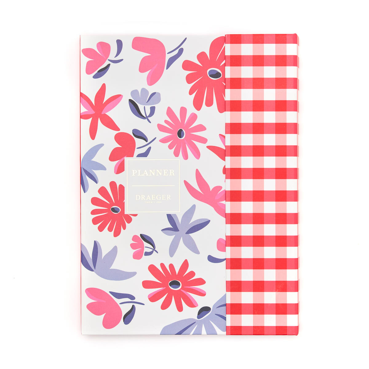 Organiseur aimanté Home Office Carreaux rouge et blanc 1