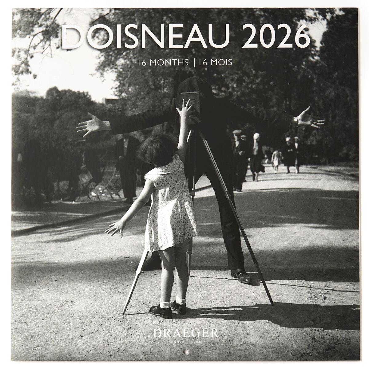 Grand calendrier mural 2026 Doisneau 1