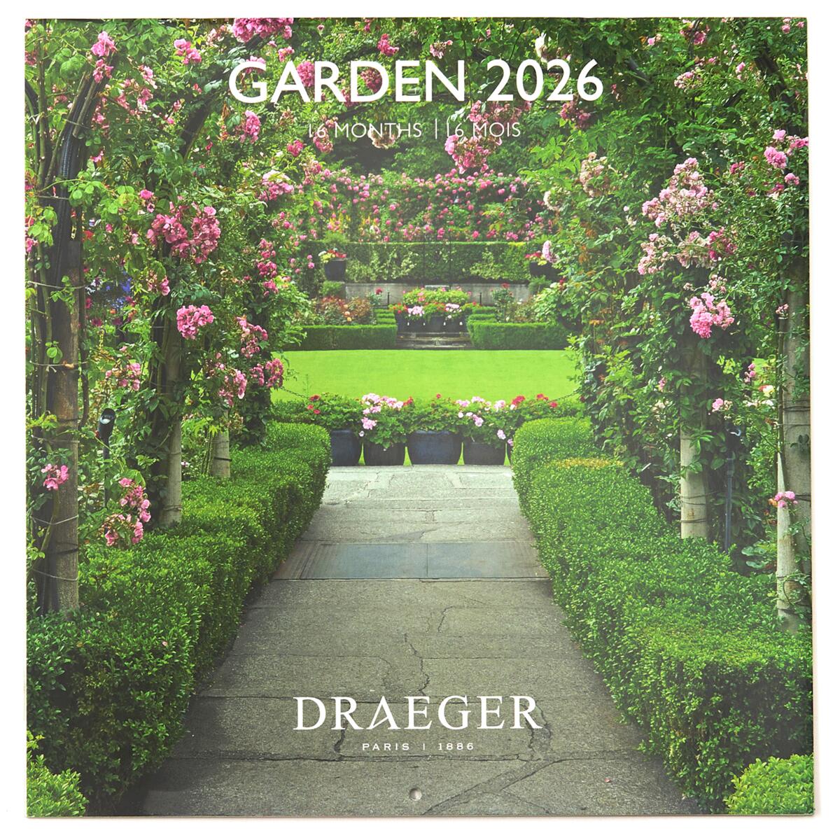 Grand calendrier mural 2026 Jardins 1