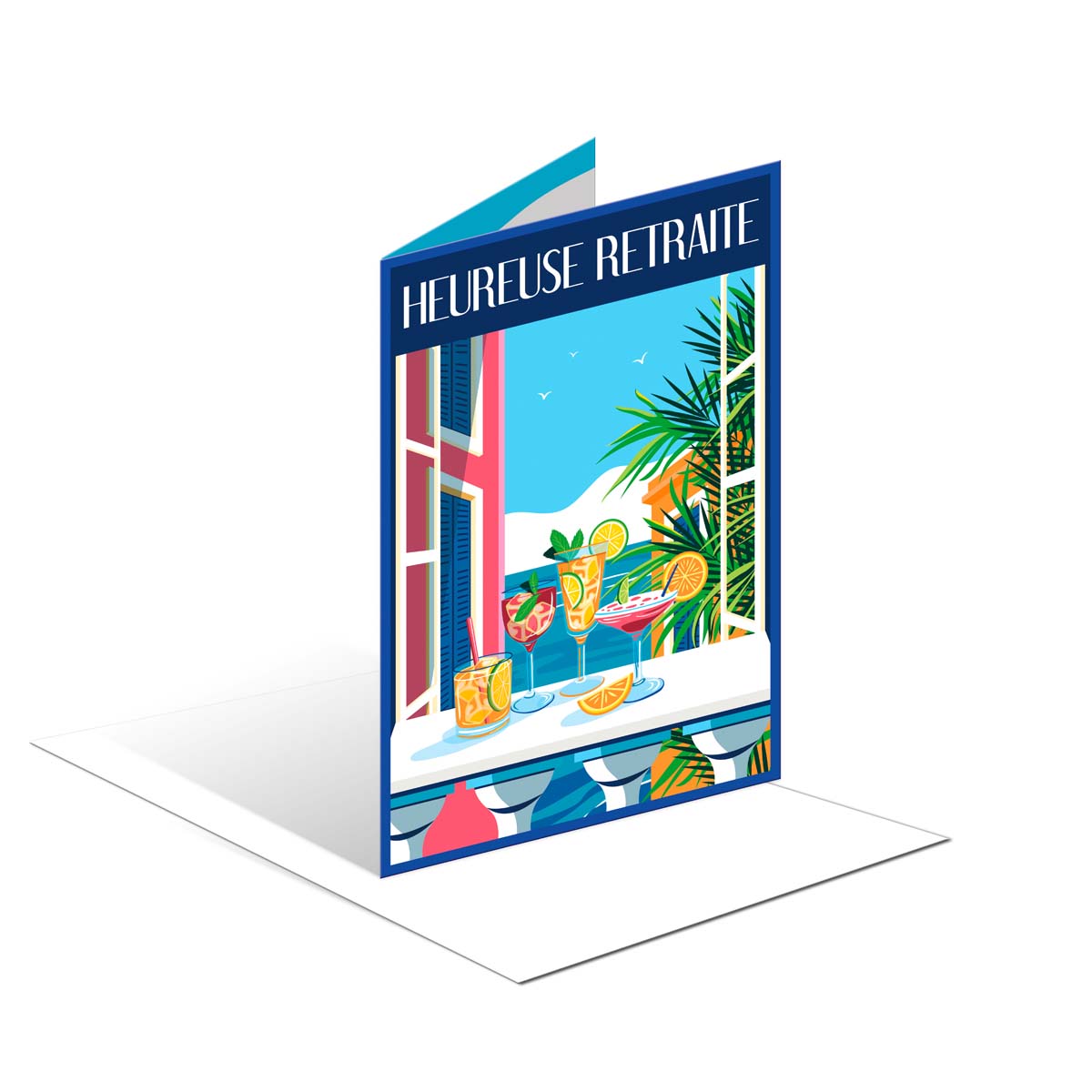 Carte de Voeux Musicale - Heureuse retraite