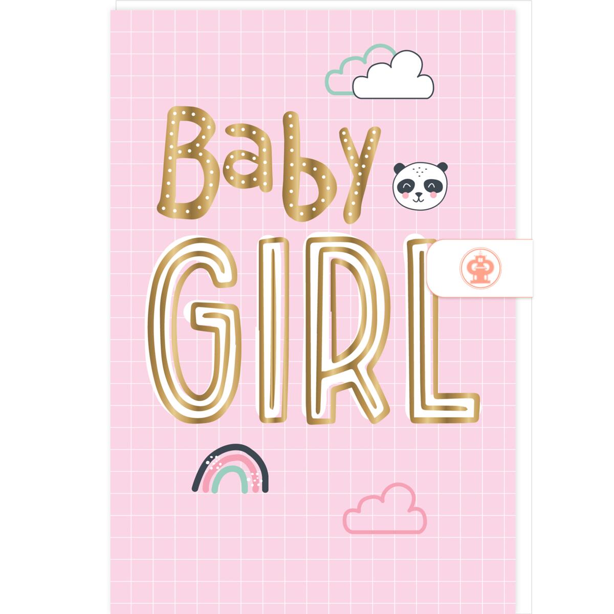 Carte naissance Baby girl 1