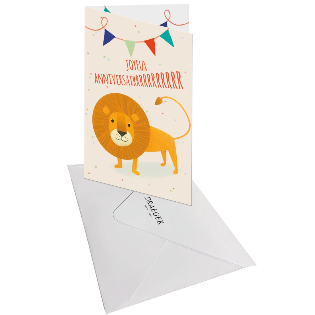 Carte anniversaire enfant Joyeux anniversairrrrr 3