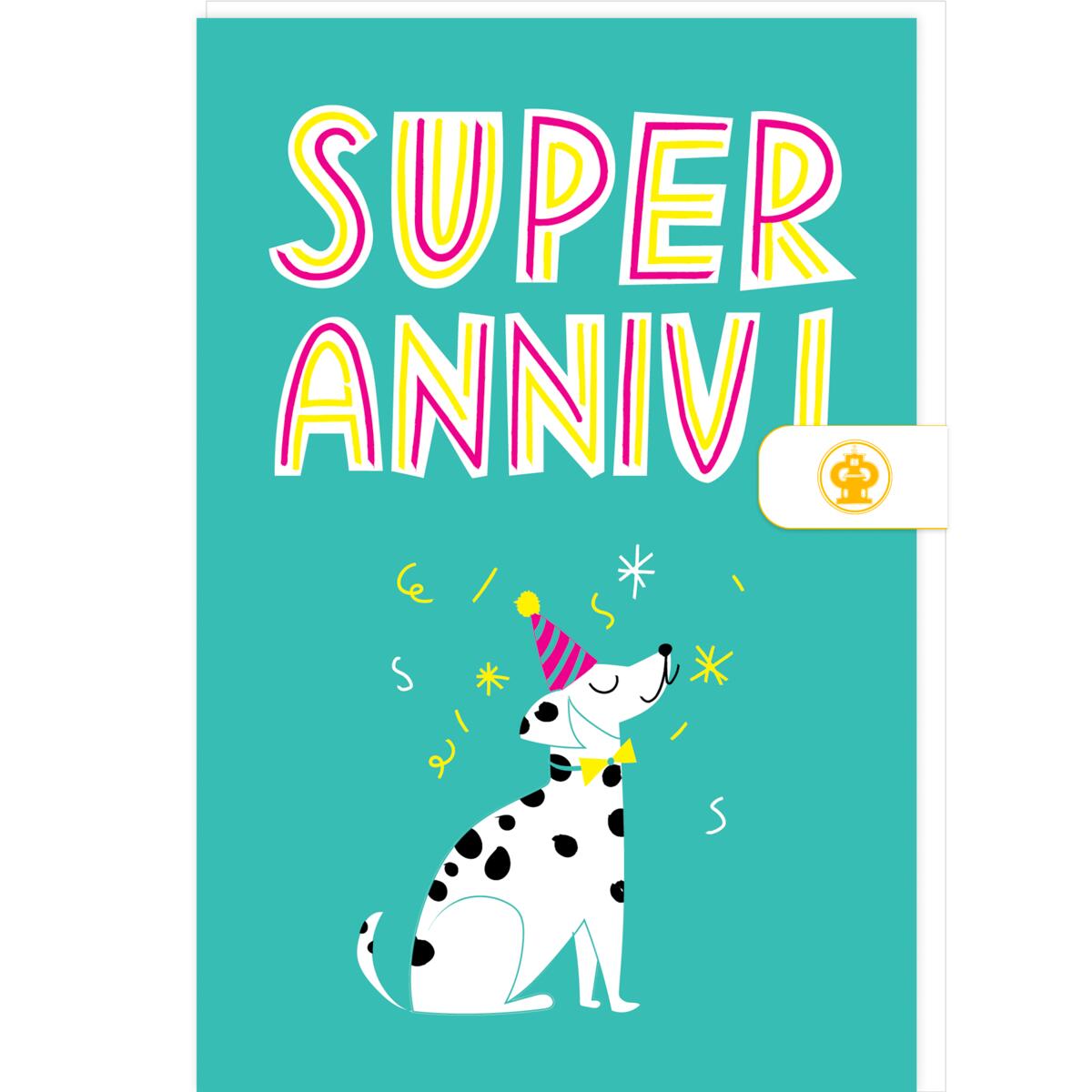 Carte anniversaire enfant Anniversaire chien 1
