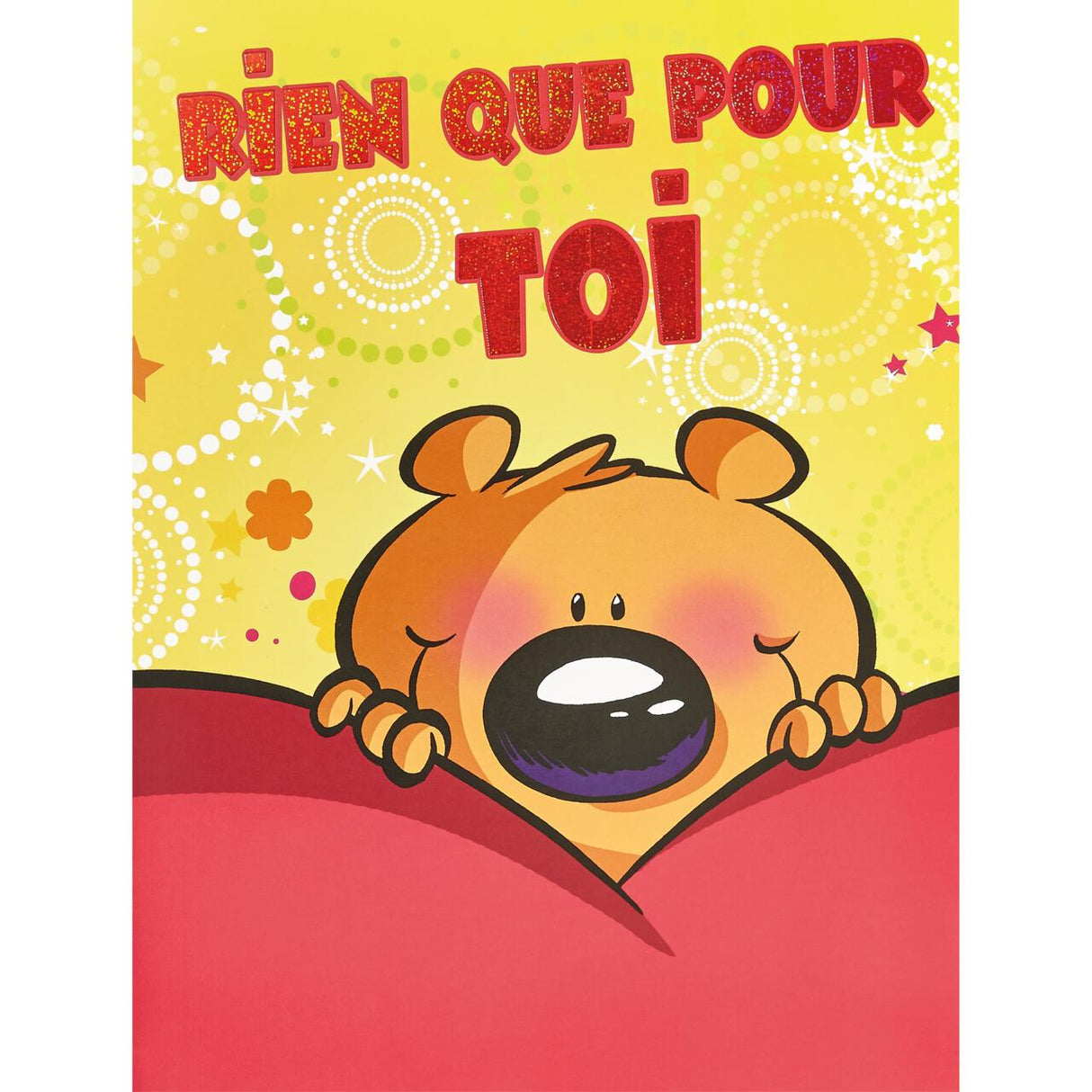 Carte Maxi - Rien que pour toi ourson