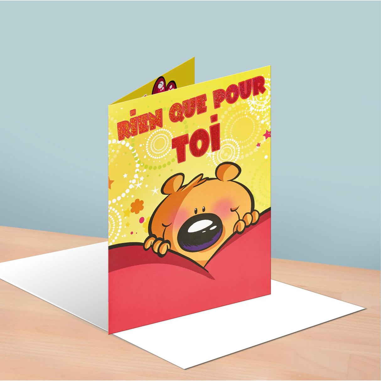 Carte Maxi - Rien que pour toi ourson