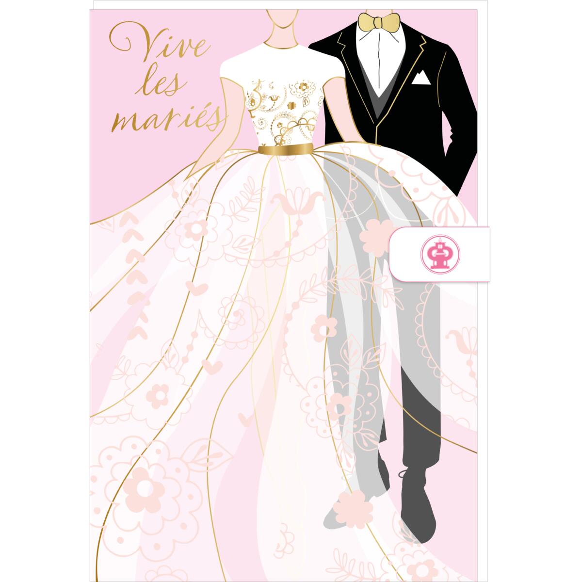 Carte mariage Vive les mariés ! 1