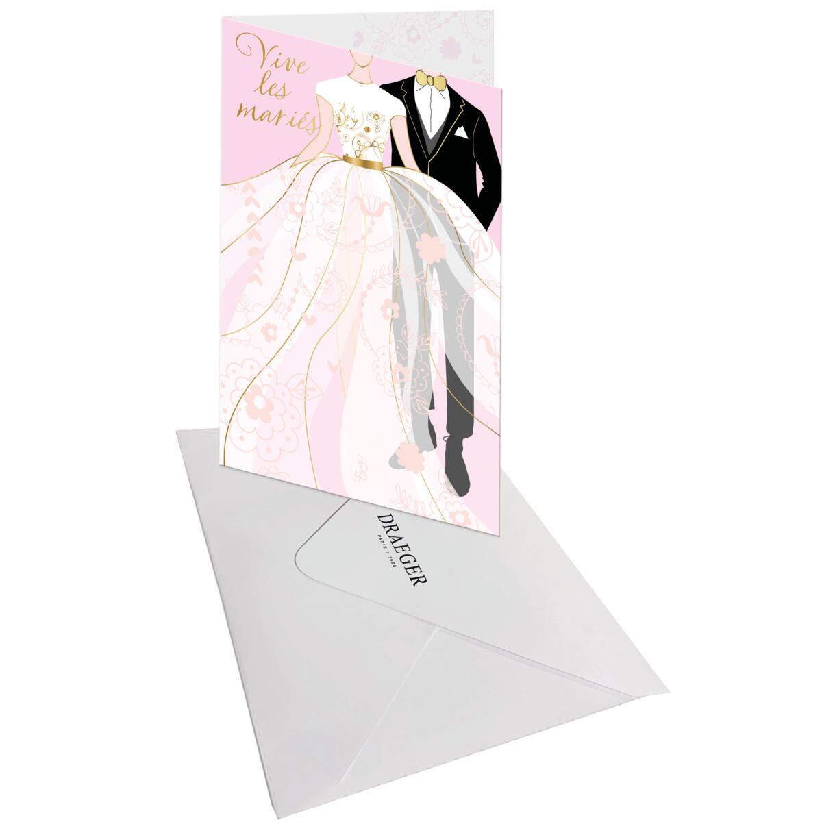 Carte mariage Vive les mariés ! 3