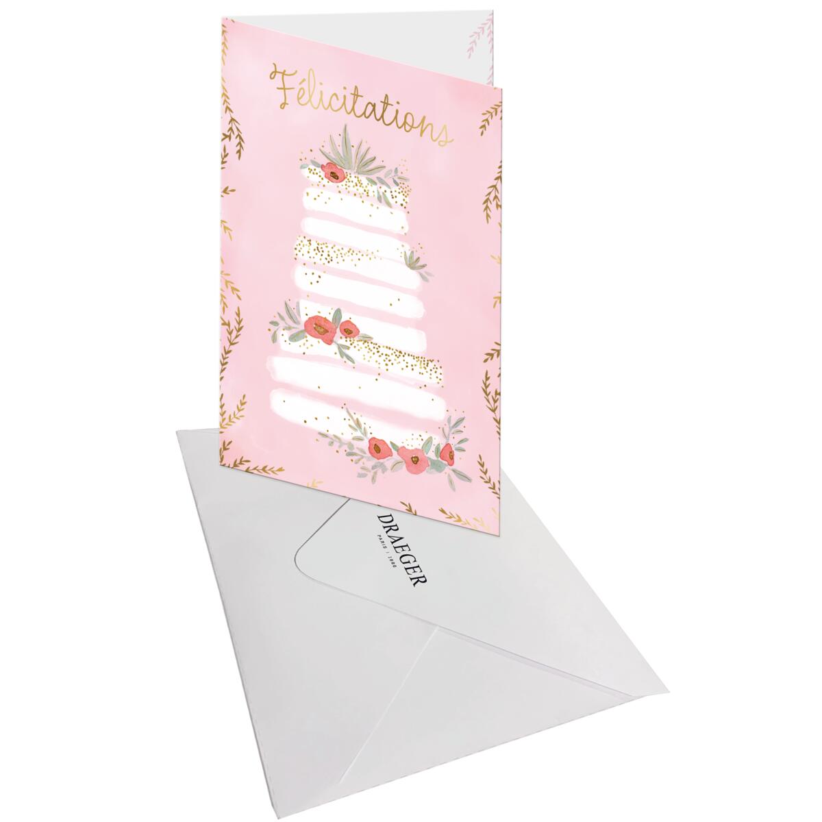 Carte mariage Félicitations 3