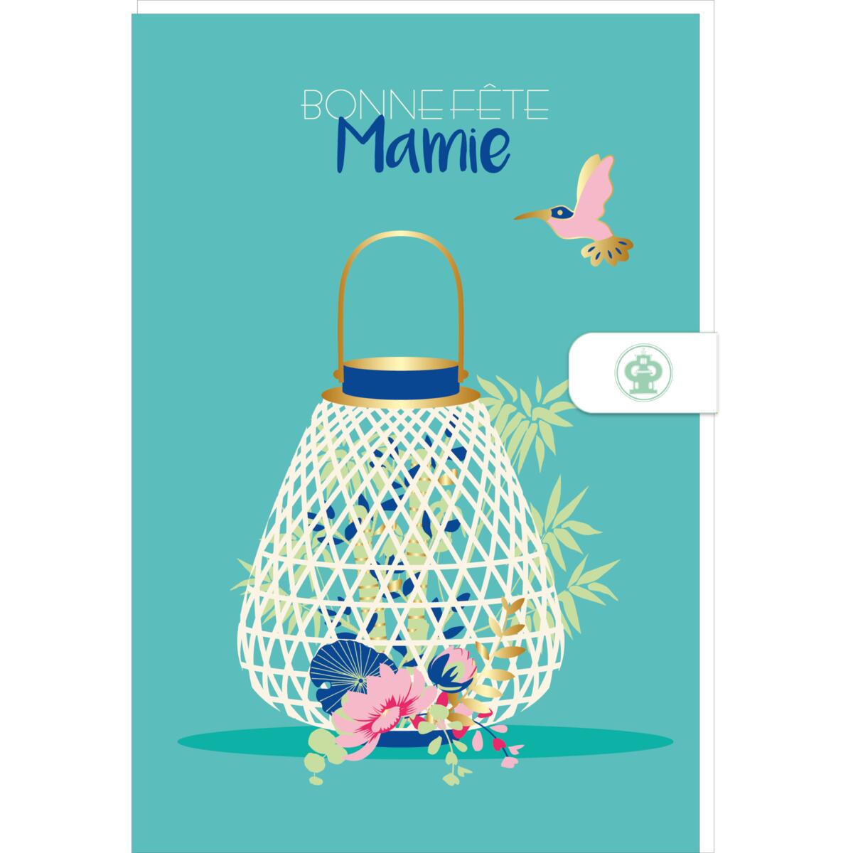 Carte fête des grands-mères Bonne fête mamie 1