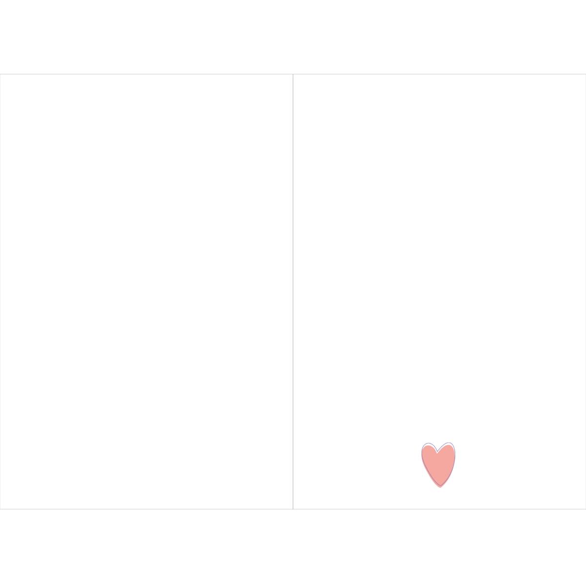 Carte Saint-Valentin Amour cœurs 2