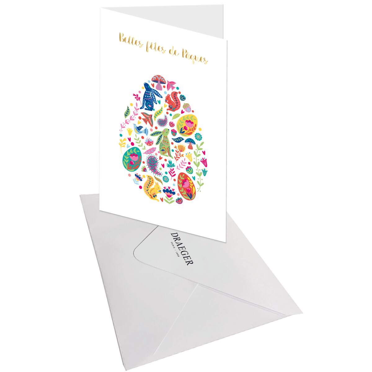 Carte de Pâques Animaux de la forêt 3