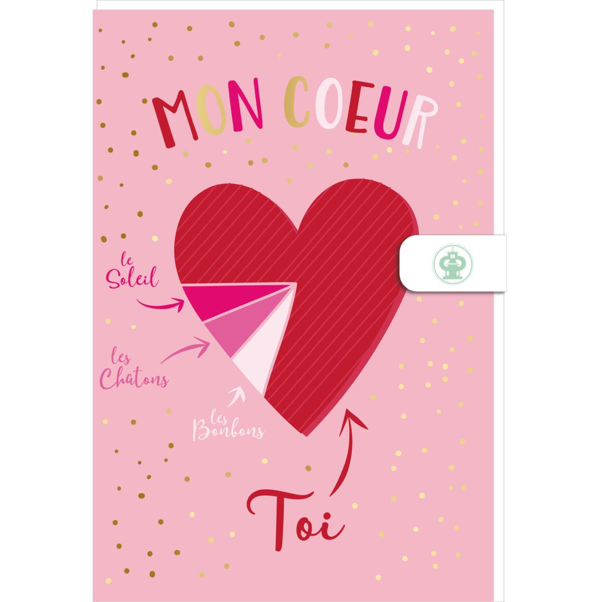 Tarjeta del Día de la Madre - Mi corazón