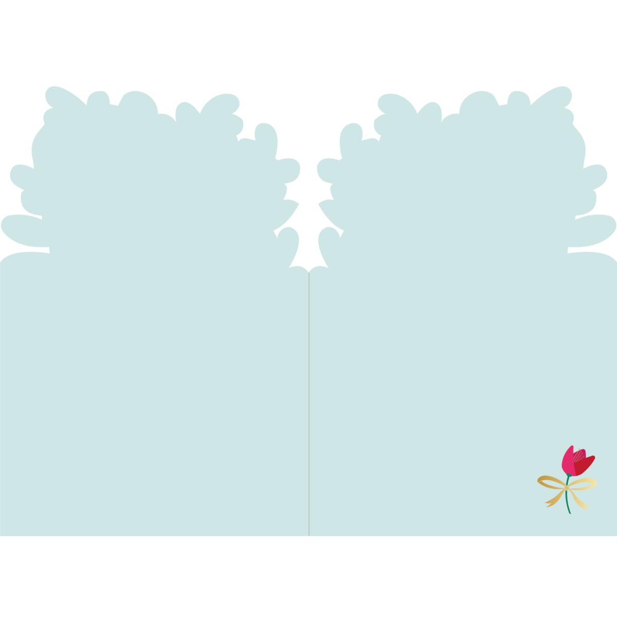 Carte Fête des mères Bouquet de fleurs 2