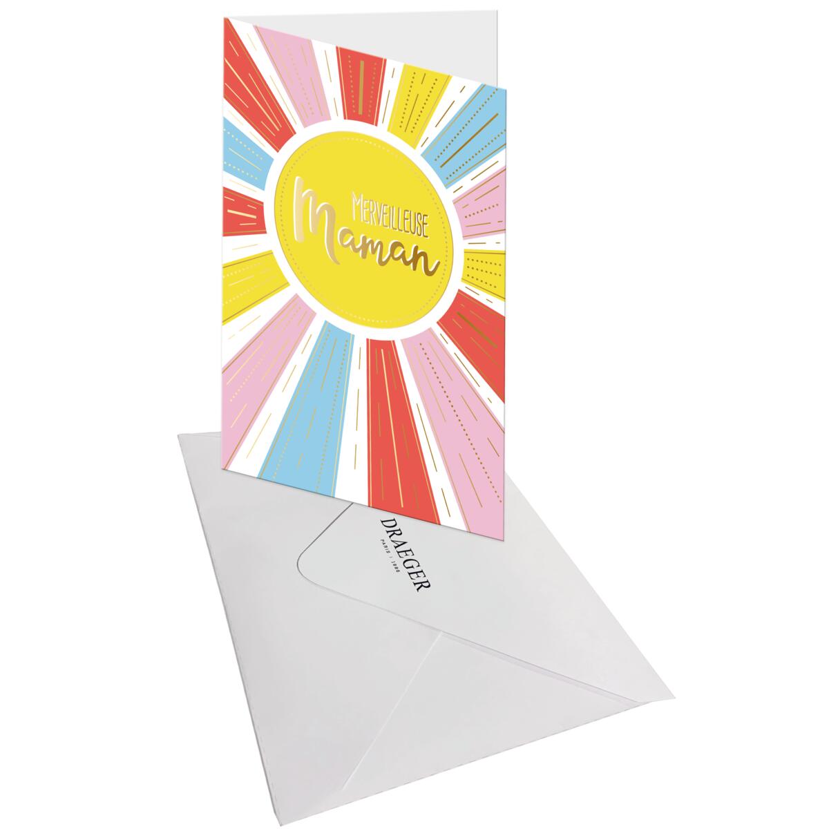 Carte Fête des mères - Merveilleuse maman