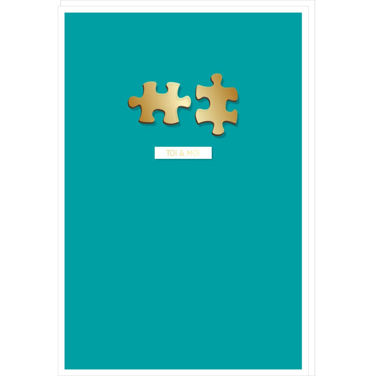 Carte mariage Signature Puzzle 1