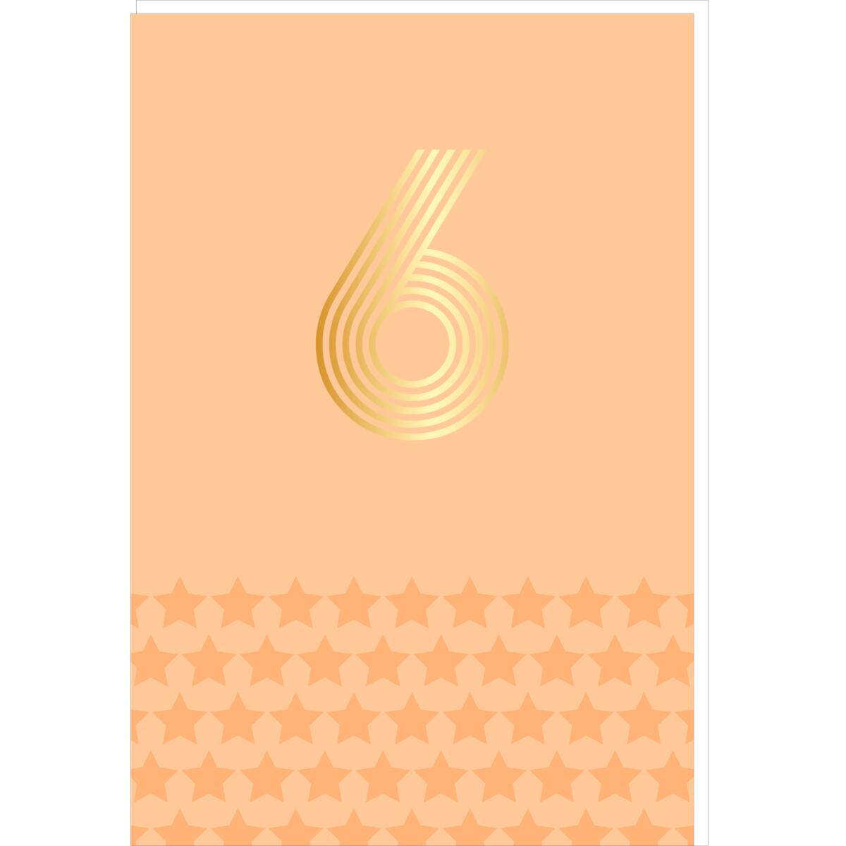 Carte anniversaire années 6 ans 1