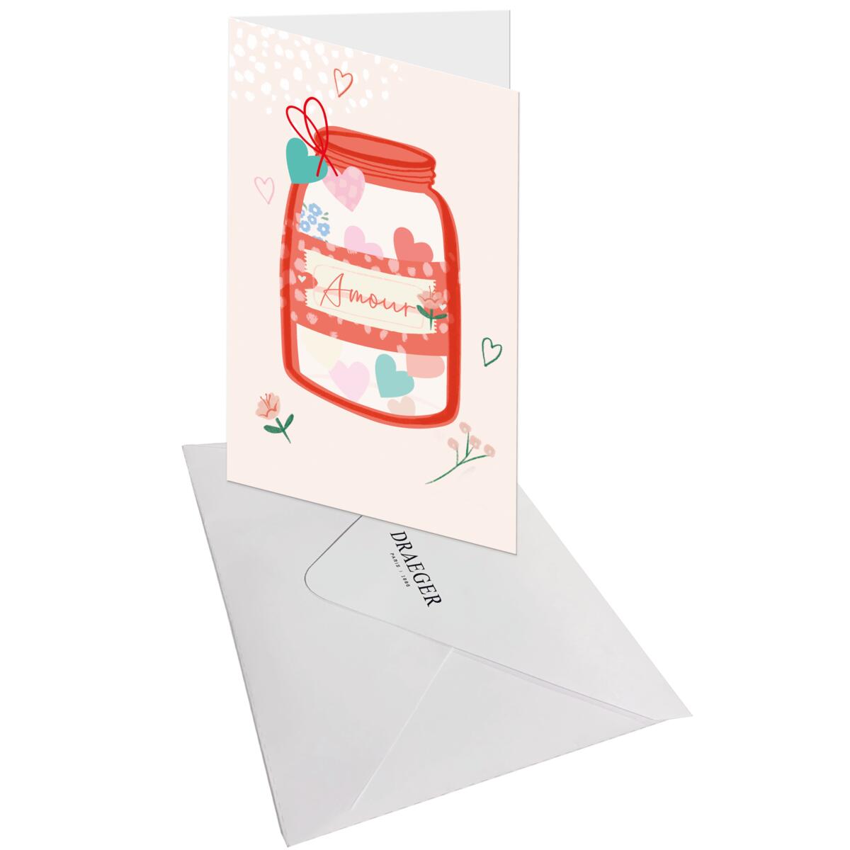 Carte Saint-Valentin Jarre coeur 3